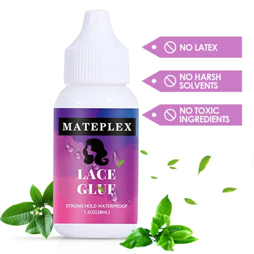 Miniatura 6 de Pegamento para el cabello para pelucas de encaje frontal, pegamento adhesivo para peluca de encaje invisible, impermeable, reemplazo de cabello