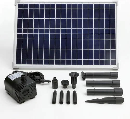 Miniatura 15 de Bomba de agua sumergible sin escobillas de 12V-24V DC 196 GPH para fuente solar hidroponía y acuaponía