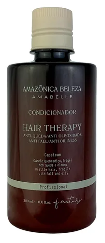 AMAZONICA BELEZA - Acondicionador de terapia capilar, elimina la pérdida de cabello graso y promueve el crecimiento, acondicionador profesional