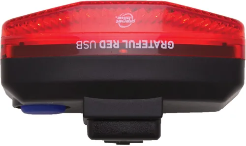 Miniatura 6 de Planet Bike Luz trasera de bicicleta USB roja de Grateful 4.5 x 2.25 x 2.75