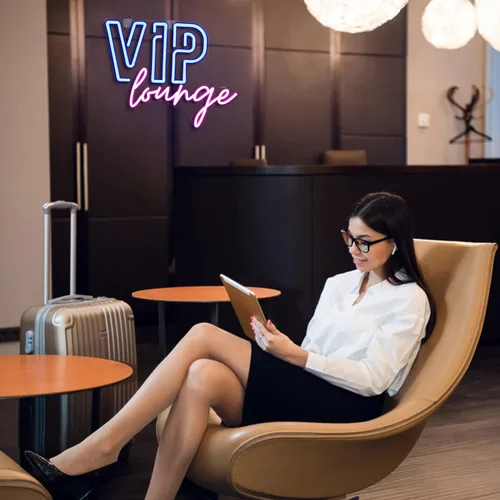 Miniatura 5 de Horseneon VIP Lounge - Letreros de neón para decoración de pared, letreros de luces de neón VIP para decoración de habitación, letrero de luz LED