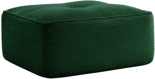 Miniatura 137 de Sofás modulares modulares sin hueso de 82 pulgadas para sala de estar, juego de sofá comprimido de 2 plazas, no requiere montaje, tela de pana, Verde