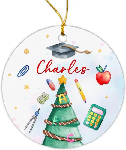 Miniatura 18 de Adorno de Navidad personalizado, adorno de Navidad personalizado para hijo/hija, recuerdos de vacaciones para padres y bebés