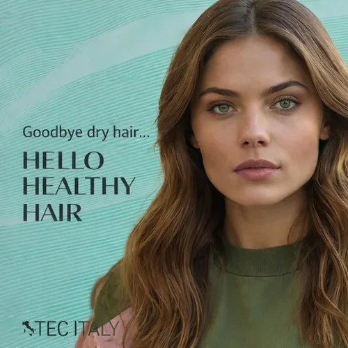 Miniatura 3 de Tec Italy Balsami Totale Acondicionador para todo tipo de cabello, acondicionador hidratante profundo, reparación hidratante desenredante