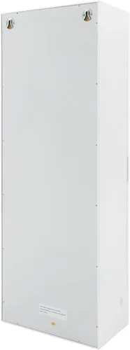 Miniatura 6 de Armario para tabla de planchar, colgador de pared plegable con espejo, estante organizador de almacenamiento de tabla de planchar, soporte de hierro