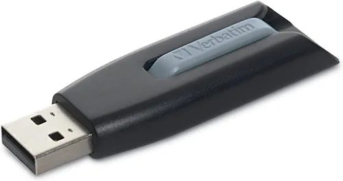 VER49189 - Unidad flash USB 3.0 Verbatim Store n Go V3 de 128 GB - Gris