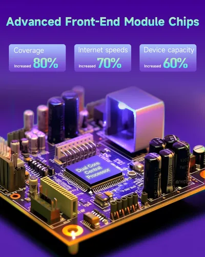 Miniatura 3 de Amplificador de señal WiFi 2026, 14770 pies cuadrados, extensor WiFi Booster para el hogar, extensor de Internet de fácil instalación, amplificador