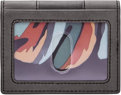 Miniatura 3 de Fossil Everett - Cartera delgada de cuero para hombre