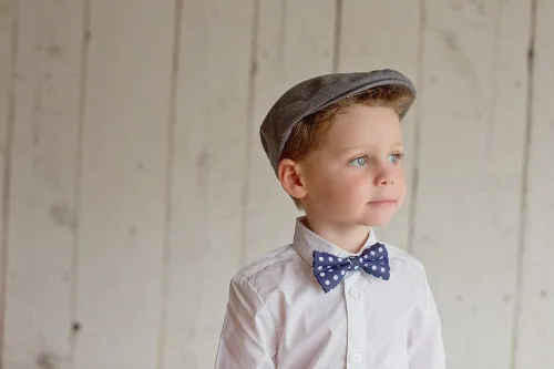 Miniatura 58 de Born to Love Gorro de conductor a rayas para niños pequeños