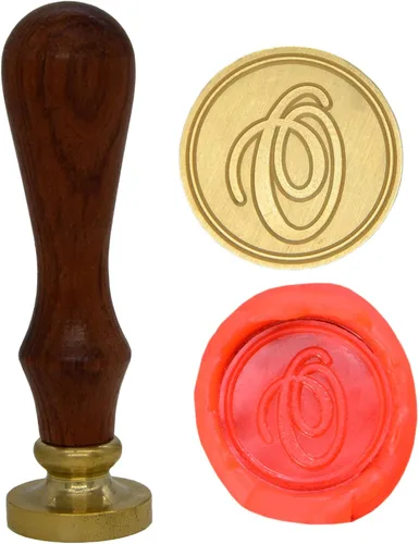 Miniatura 9 de Wax Seal Stamp Letter A-Z, Alphabet Initial Sealing Stamp for Christmas & Thanksgiving Cards, Wedding Invitation W-S-2 (Letter A)