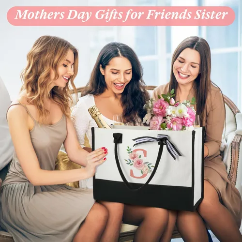 Miniatura 4 de Regalos de cumpleaños para mujeres, regalos del Día de la Madre para mamá, esposa, abuela, hija, hermana, amigas, bolsa de mano y bolsa