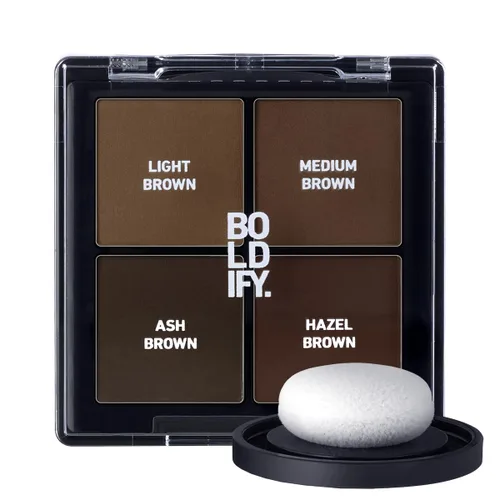 BOLDIFY Kit de Muestra de Color en Polvo de Línea Capilar – Color de Cabello para Retoque de Raíces para Cobertura de Canas, Polvo para el Cabello