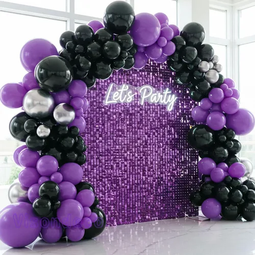 Miniatura 13 de Kit de guirnalda de globos azul marino, 102 globos azules y blancos con globos dorados y de papel de aluminio, arco de decoración de fiesta