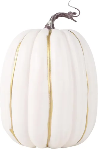 Miniatura 10 de woshilaocai Calabaza artificial de espuma de 8 pulgadas, decoración de otoño, calabazas artificiales para cosecha, temporada de otoño, mesa festiva