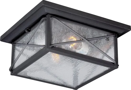 Miniatura 3 de Nuvo Lighting 60/5625 Wingate Post One Light Lantern 100 vatios A19 iluminación de porche y patio al aire libre con vidrio transparente sembrado