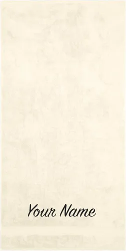 Miniatura 76 de Toallas de baño personalizadas para baño, hotel, spa, piscina, dormitorio universitario, súper suaves, altamente absorbentes, algodón turco Blanco