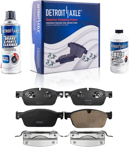 Miniatura 29 de Detroit Axle - Kit de freno trasero para Chevy GMC Silverado Sierra Suburban 1500 Yukon Tahoe Avalanche Cadillac Escalade Pinza de freno de disco