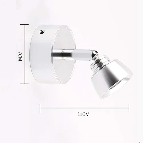 Miniatura 5 de Luz de lectura montada en la pared, lámpara de pared LED simple y creativa para hotel, habitación de invitados, dormitorio, focos de mesita