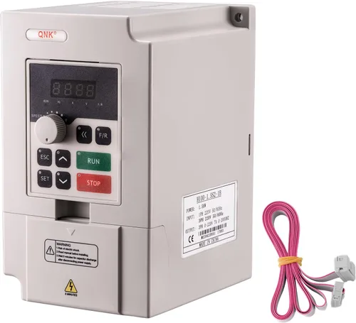 Miniatura 12 de QNK 1.5KW 2HP AC 220V 7A VFD Convertidor Mono a 3 Fases Inversor Variador de Frecuencia Variable CNC Controlador de Velocidad del Motor de Husillo