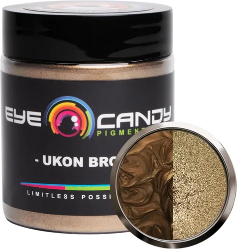 Miniatura 31 de Eye Candy Polvo de pigmento de mica prémium Kaiso Green (50 G), multiusos, aditivo para artes y manualidades, epoxi, arte de resina, esmalte