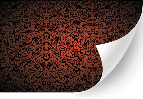 Miniatura 42 de HTV4U Vinilo de transferencia de calor con estampado de Halloween (zigzag de Halloween, 18.5 pulgadas x 3 yardas), papel de transferencia de prensa