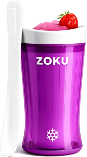 Miniatura 11 de Fábrica de batidos Zoku Slush y Shake Maker, color naranja, Casual, talla única , Azul