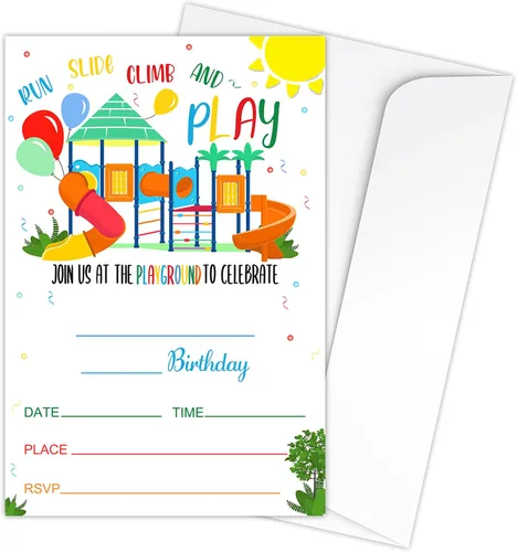 Miniatura 6 de All Star - Tarjetas de invitaciones para fiestas de cumpleaños, suministros para fiestas deportivas para niños, niños o niñas, 20 invitaciones