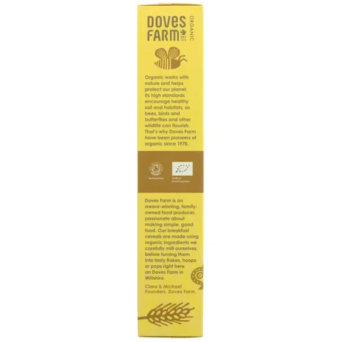 Miniatura 3 de Paletas de arroz de cacao integral orgánicas Doves Farm 10.58 oz Cereal vegano y sin gluten con cacao real Perfecto para un desayuno
