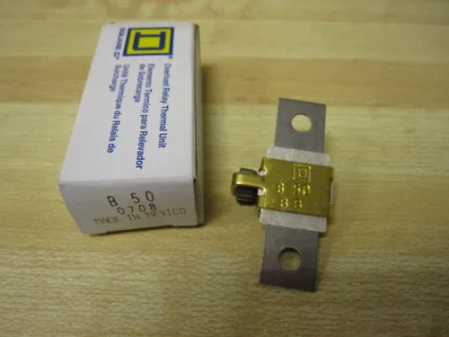 Nueva unidad de elemento calentador de sobrecarga térmica Square D B50 o B-50
