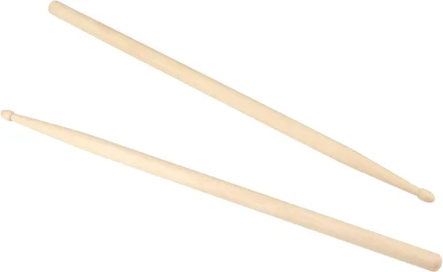 Miniatura 4 de MUKCHAP 15 pares/30 baquetas 5A, baquetas de arce, baquetas de madera a granel para batería, práctica, rendimiento, relajación