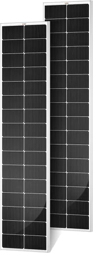 Miniatura 17 de RICH SOLAR Panel solar monocristalino de celda 9BB de 100 vatios, 12 voltios, batería de carga de módulo solar de alta eficiencia para caravana