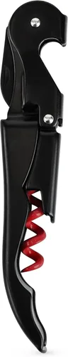 Miniatura 11 de True Truetap - Sacacorchos de camarero con doble bisagra abridor de vinos, abridor de botellas de vino de acero inoxidable con cortador de papel