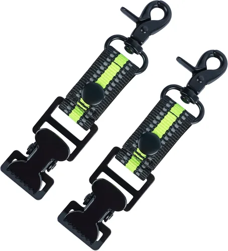Miniatura 11 de MELOTOUGH Clip para guantes de golf, clips para cinturón con pinzas de cocodrilo para guantes de trabajo, guantes de construcción, accesorios