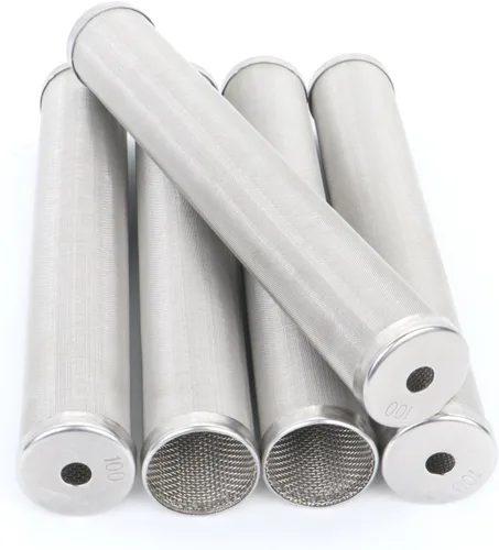 Miniatura 8 de 730067 (1+2+2) Filtro de colector Titan paquete de 5 – (1 x 30, 2 x 60, 2 x 100) malla – Compatible con pulverizadores de pintura Titan Impact 440