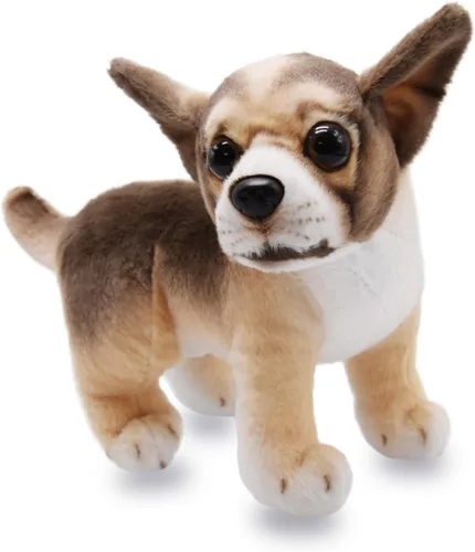 Miniatura 7 de BABOLI Perro Frenchie de peluche realista, muñeco de bulldog francés súper realista, cachorro de peluche, juguete gracioso para niños, regalo