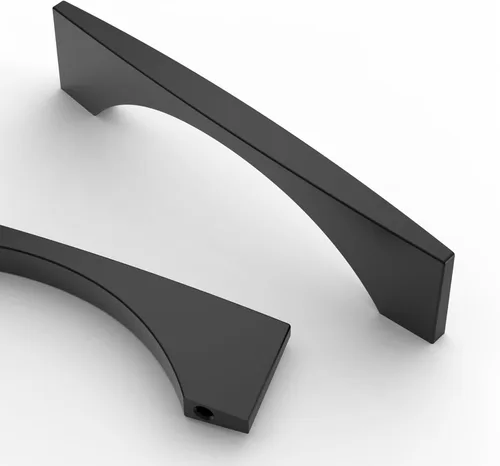 Miniatura 16 de Asidrama - Paquete de 10 manijas de gabinete de cocina color latón envejecido de 3.75 pulgadas (96mm), tiradores para gabinete, accesorios
