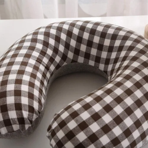 Miniatura 7 de Almohada de cuello de trigo sarraceno para dormir, almohada en forma de U, almohada de enfriamiento para dormir cervical de viaje, soporte