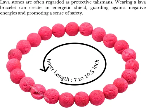 Miniatura 381 de Amazing Gemstone Crystal Bracelet for Women Men's Gifts - Protection Healing Crystal Bracelet - 8mm Gemstone Beaded Stretchable Bracelet Pulseras
