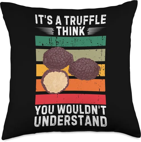 Miniatura 4 de Vintage It's A Truffle Think You Wouldn't Understand Throw Pillow