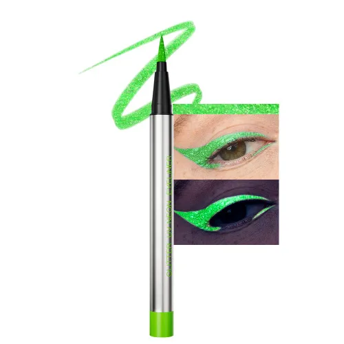 Miniatura 8 de evpct Delineador de ojos líquido cromático dúo, con purpurina de bronceador rosa, destello metálico brillante, sombra de ojos en lápiz, cambio