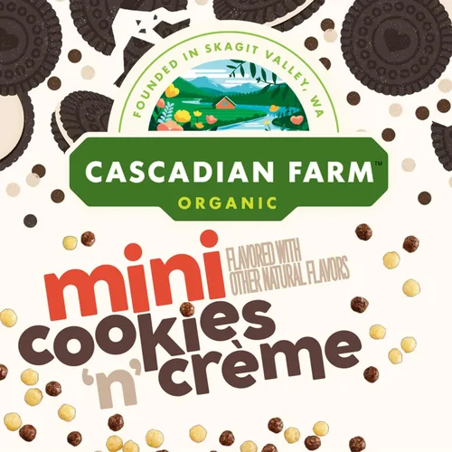 Miniatura 3 de Cascadian Farm, Cereal Mini Cookies N Creme Organic, 10.7 onzas