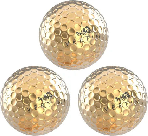 Miniatura 9 de 24K PT. Gold Luxurious Golf Gifts Set Golfer Unique Golf Accessories for Men and Women Golden Gift for Display or Ceremonial Use – Hole-in-One