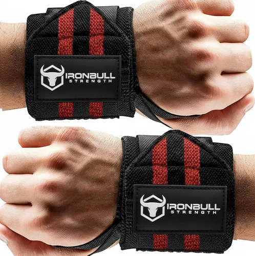 Miniatura 12 de Muñequeras para levantamiento de pesas (aprobadas por USPA e IPL) - Correas de muñeca de calidad premium de 18 pulgadas para levantamiento de pesas