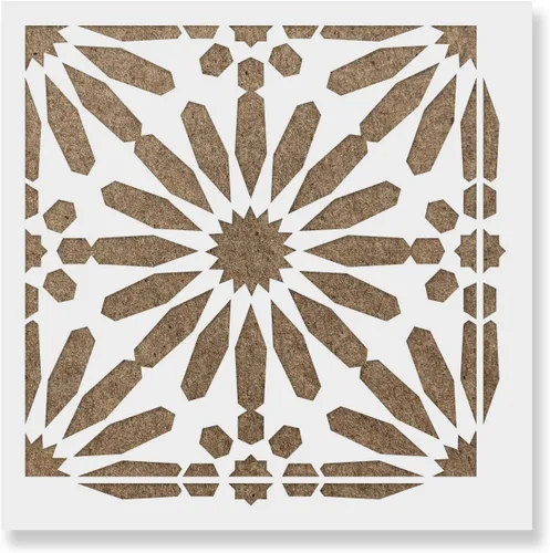 Plantilla de azulejos Nilah – Plantilla de piso grande, plantilla de baño, plantilla de azulejos de cerámica, plantillas de azulejos de piso,