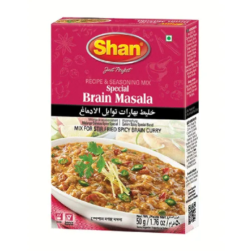Miniatura 290 de Shan Korma Recipe and Seasoning Mix 1.76 oz (50g) - Spice Powder for Traditional Meat in Yogurt Sauce - Suitable for Vegetarians - Airtight Bag in a