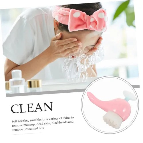 Miniatura 5 de FRCOLOR Cepillo exfoliante facial Cepillo de limpieza facial Limpiador facial Limpiador facial
