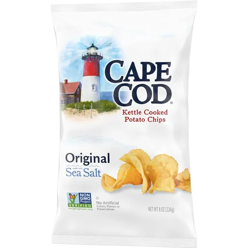 Miniatura 10 de Cape Cod Papas fritas, papas fritas cocidas en hervidor original, 8 onzas