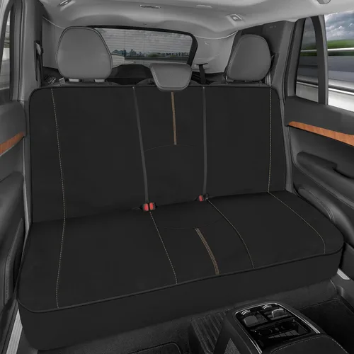 Miniatura 21 de Motor Trend SpillGuard 2 fundas de asiento gris carbón para automóviles y fundas de asiento para camiones – Fundas de asiento de coche impermeables