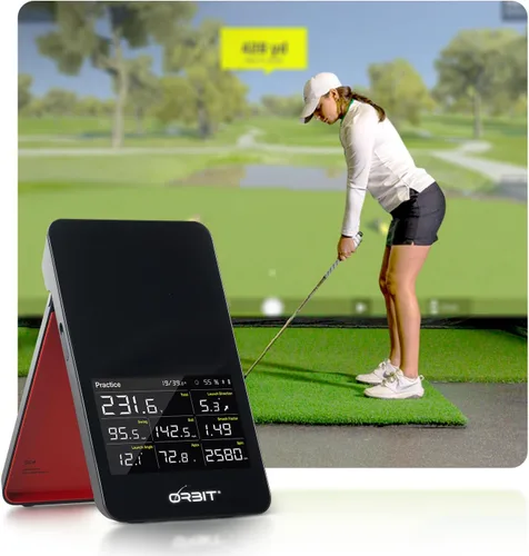OPTISHOT Orbit Simulador de golf y monitor de lanzamiento Simuladores de golf para el hogar con software Orion - Monitor de lanzamiento de golf - 20