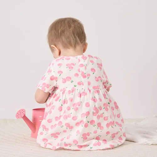 Miniatura 40 de pureborn Vestido de bebé niña 0-24 meses